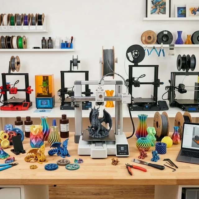 Beginner's 3D Printers: 10 Easy Models for 2026