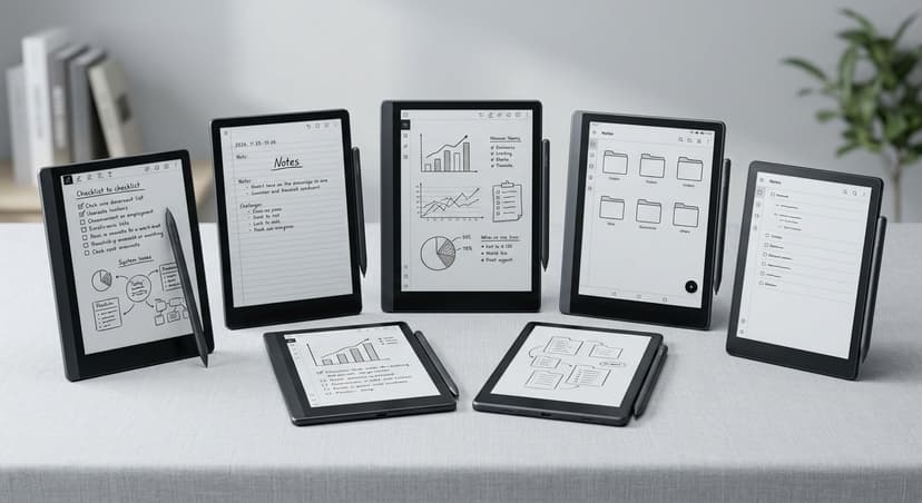 10 E Ink Note Taking Tablets Worth Buying in 2026